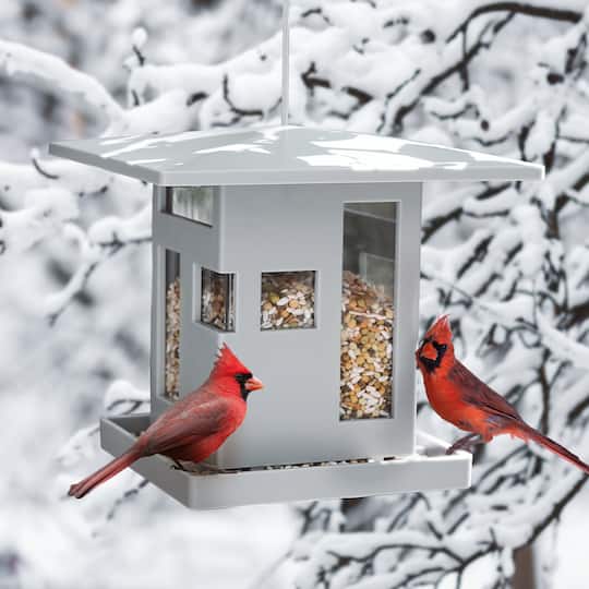 Umbra Gray Bird Cafe Feeder